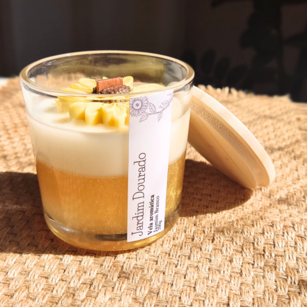 Vela Jardim Dourado 200g - Imagem 4