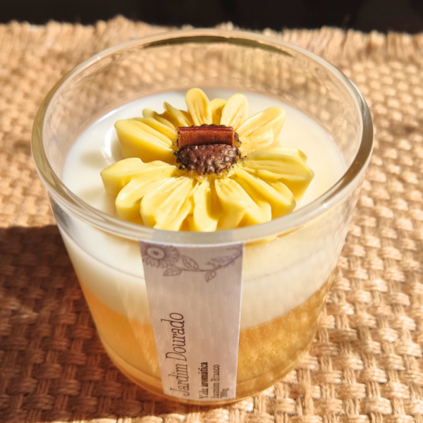 Vela Jardim Dourado 200g - Imagem 2