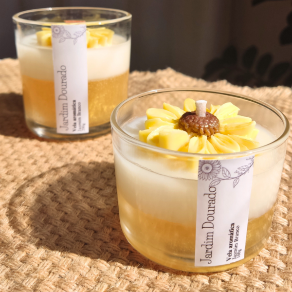 Vela Jardim Dourado 100g - Imagem 3
